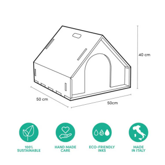 Cuccia per cani da interno ecodesign Dogpotai Small